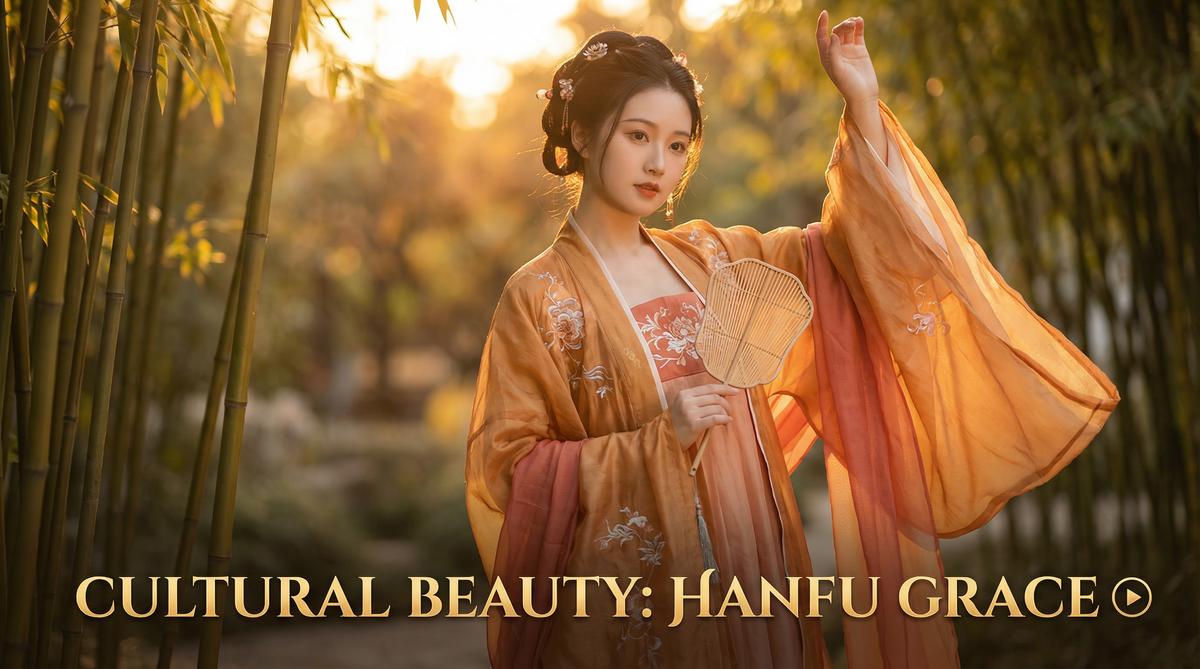 蜜桃传媒汉服写真视频